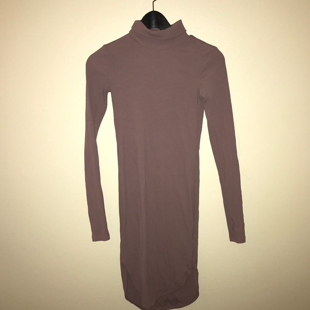 Mid length Turtle Neck Dress